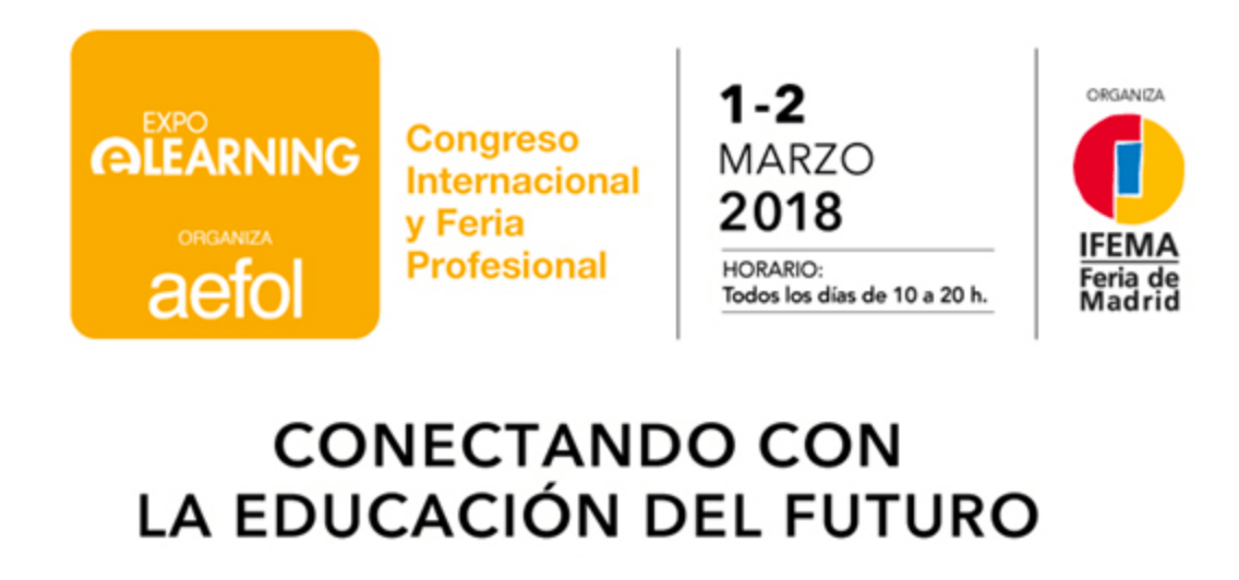 COMIENZA LA COMERCIALIZACIÓN DE EXPOELEARNING 2018 EN EL MARCO DE LA SEMANA DE LA EDUCACIÓN