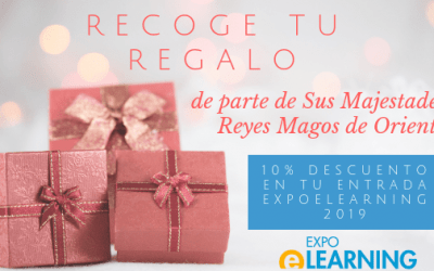 Recoge tu regalo de Reyes: 10% descuento en tu entrada a EXPOELEARNING 2019
